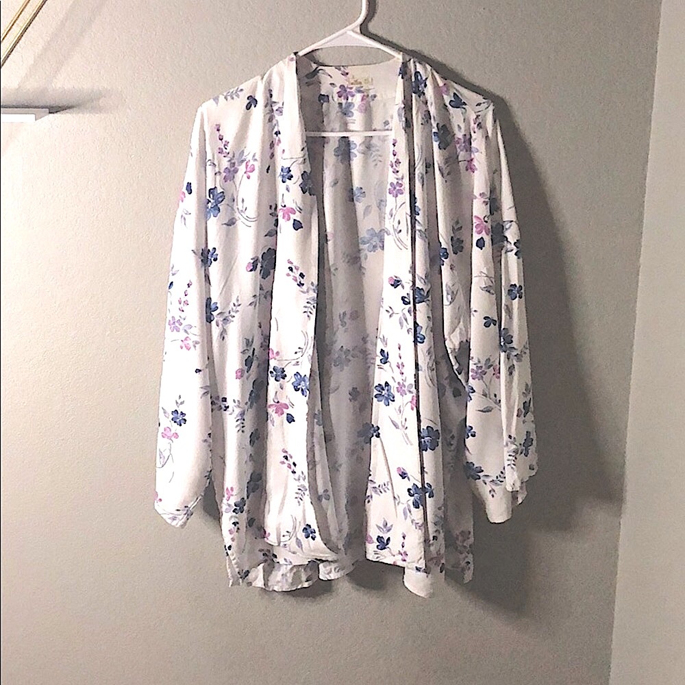 Flower cardigan